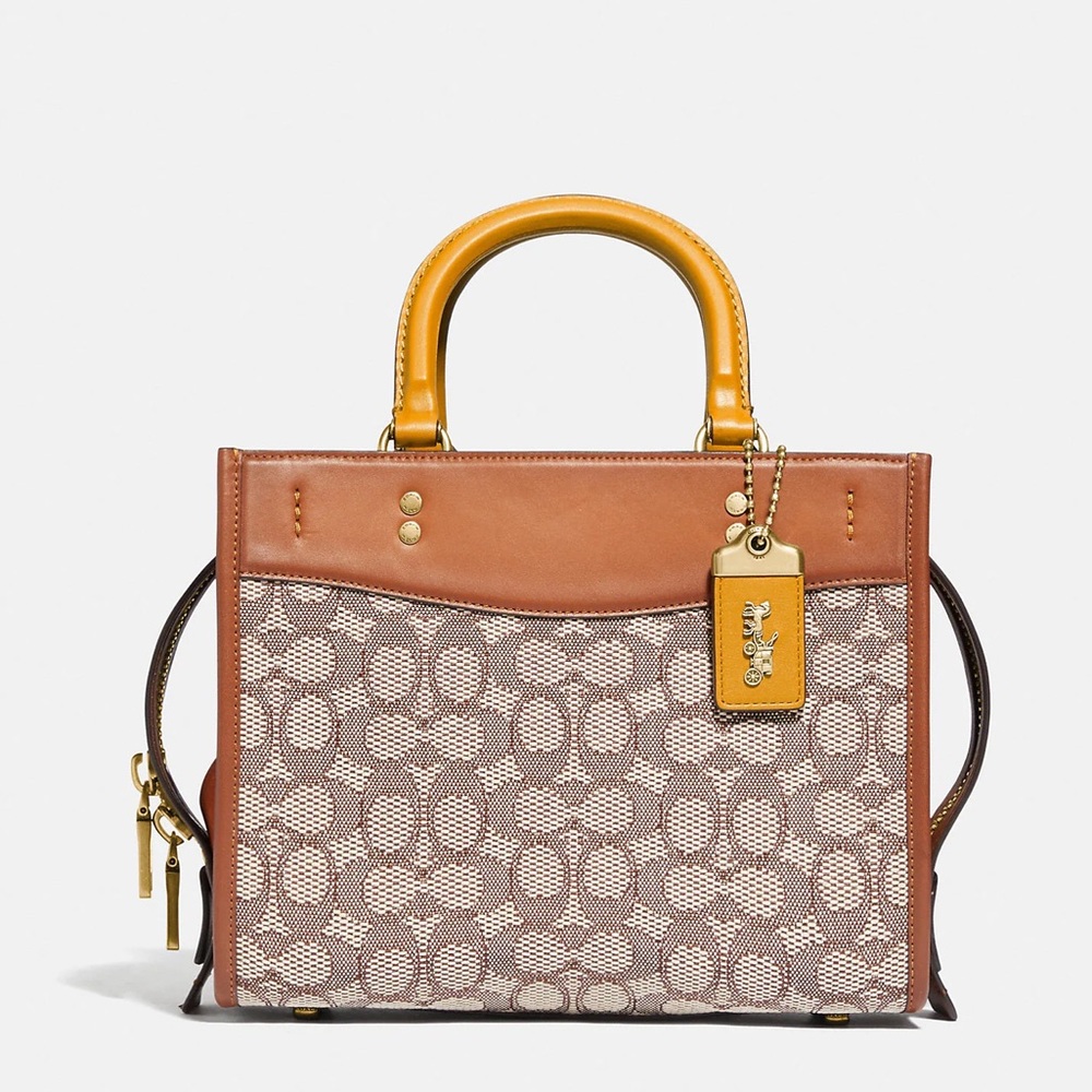 Coach Rogue 25 Signature Textile Jacquard